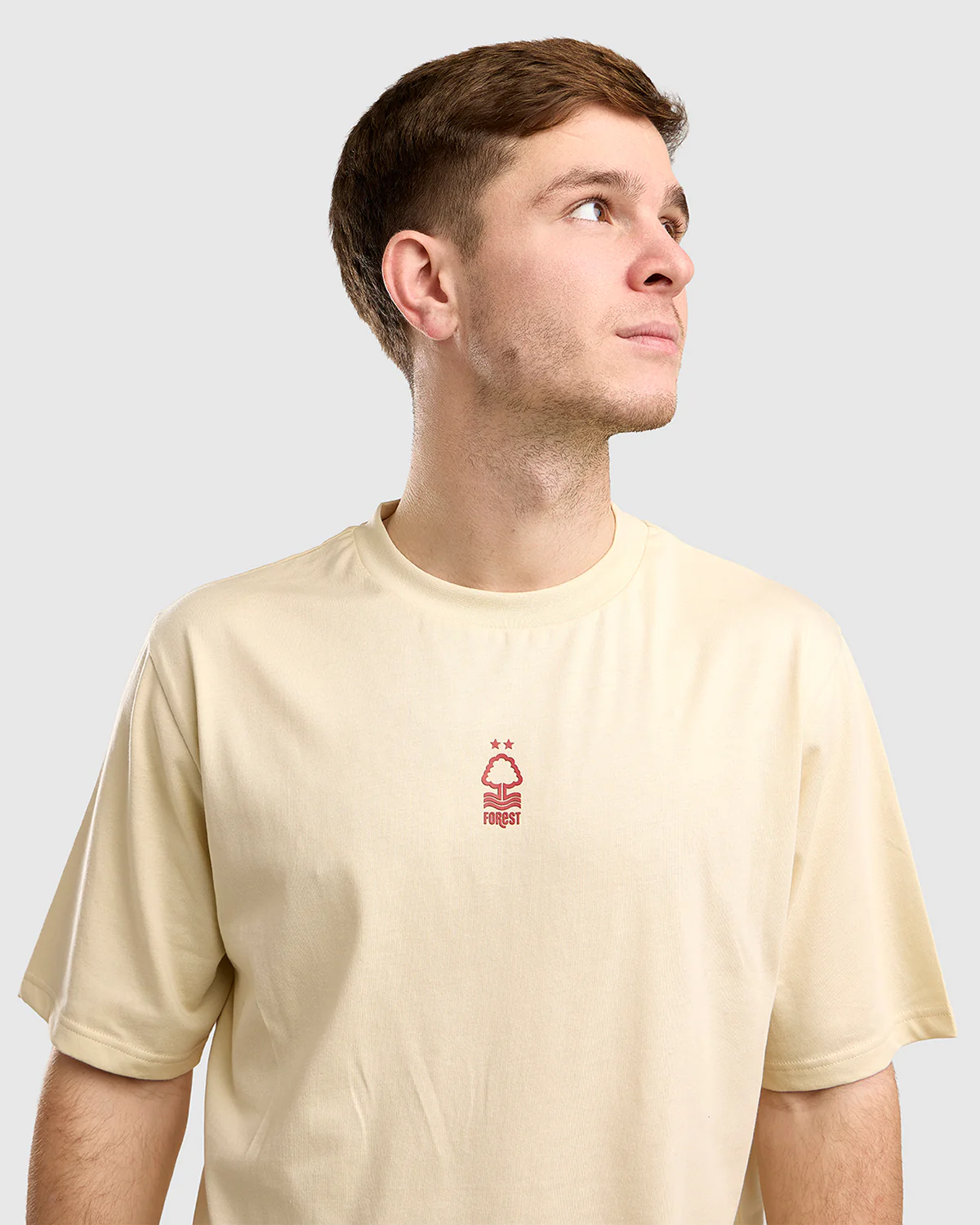 NFFC Ecru Racing Back Print T-Shirt - Image 4