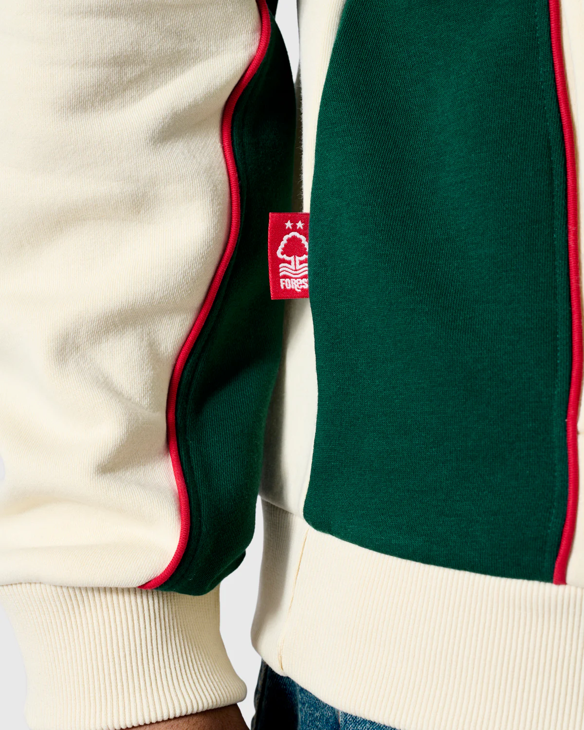 NFFC Original Reds Popper Hoodie - Image 7