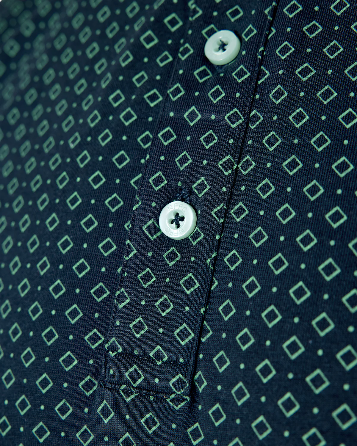 NFFC Navy Bridgford AOP Polo - Image 6