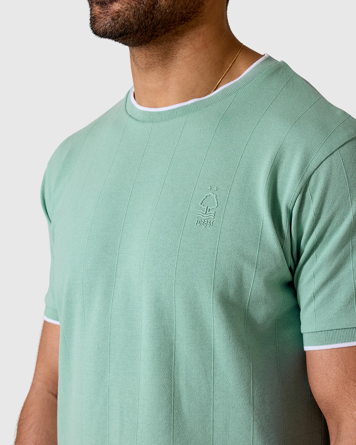 NFFC Light Teal Bridgford Drop Needle T-Shirt - Image 4