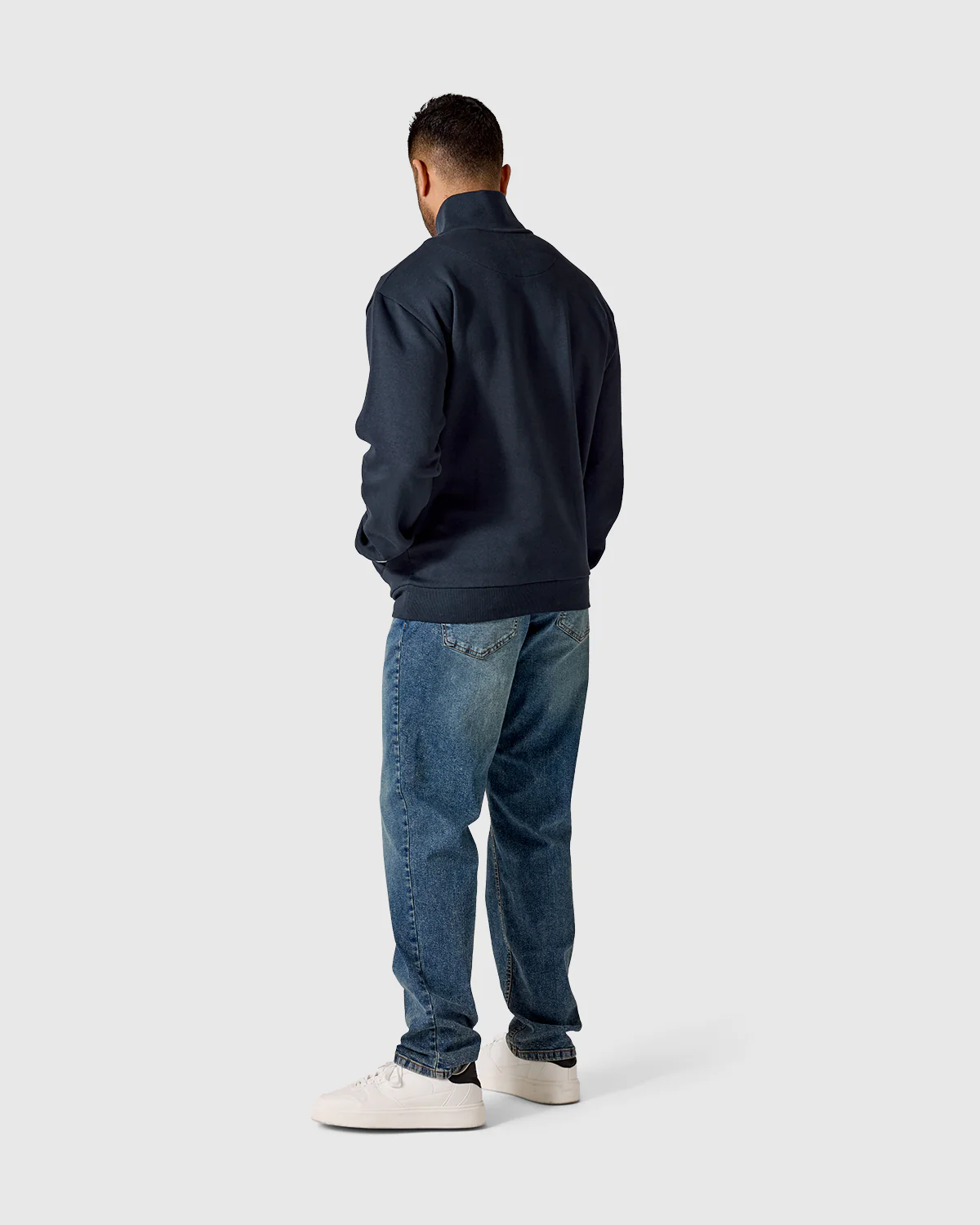 NFFC Navy Bridgford 1/4 Zip Top - Image 4