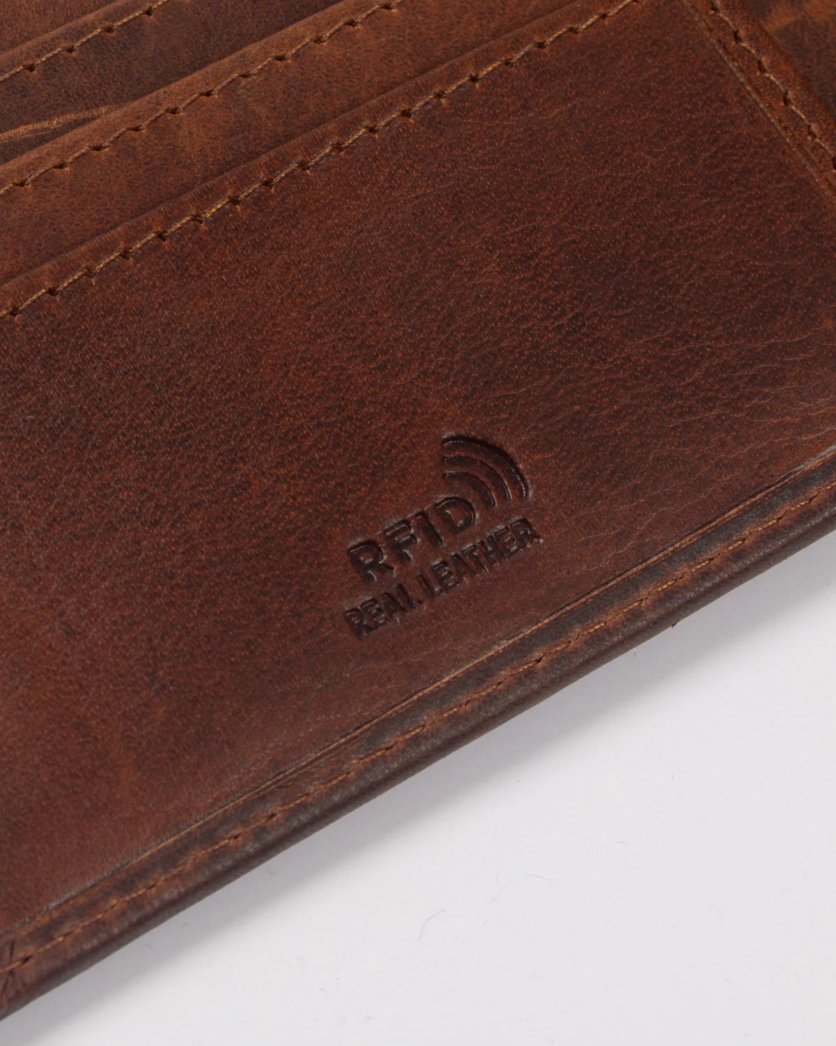 NFFC Brown Leather Wallet - Image 4