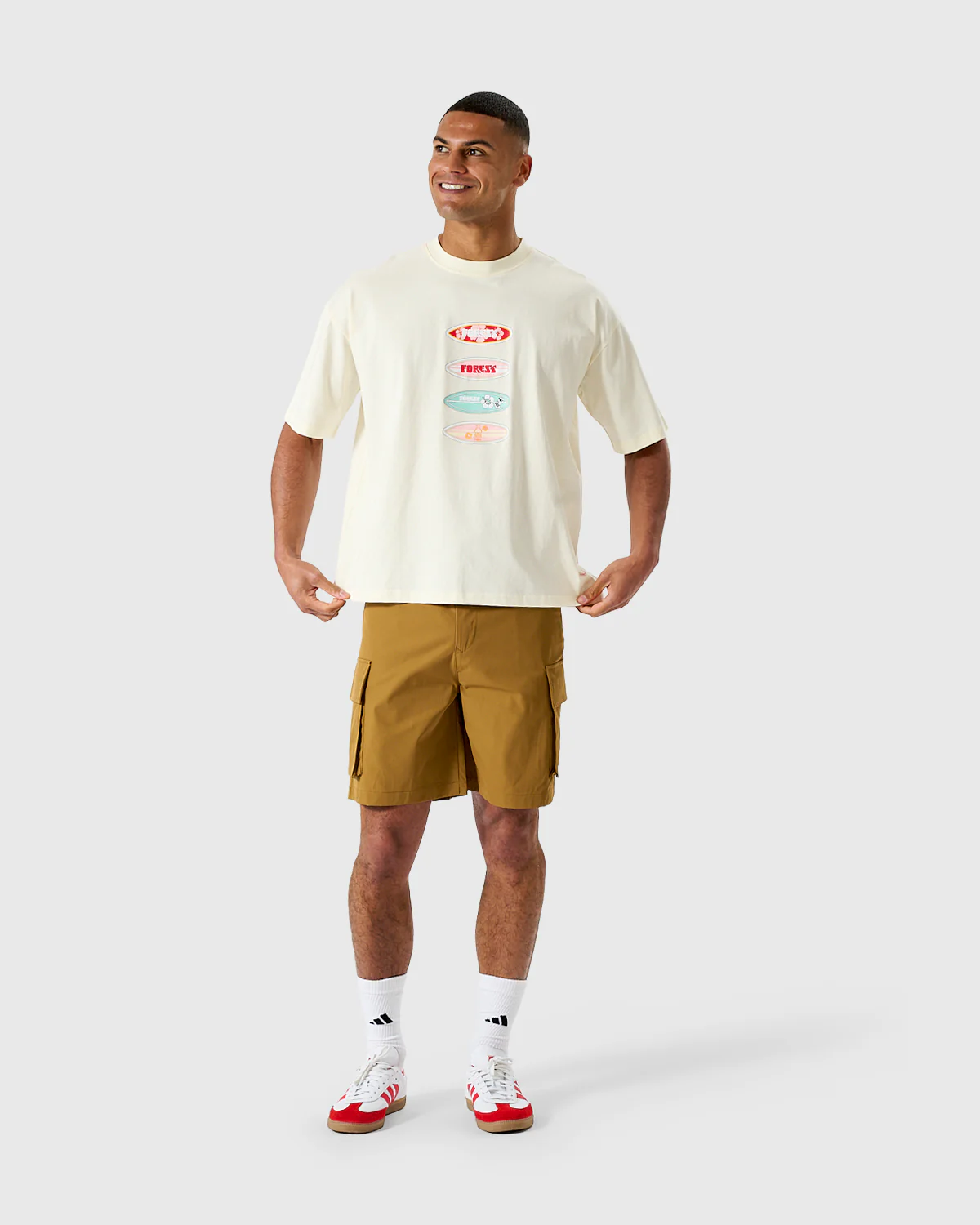 NFFC Brown Trent School Shorts - Image 4