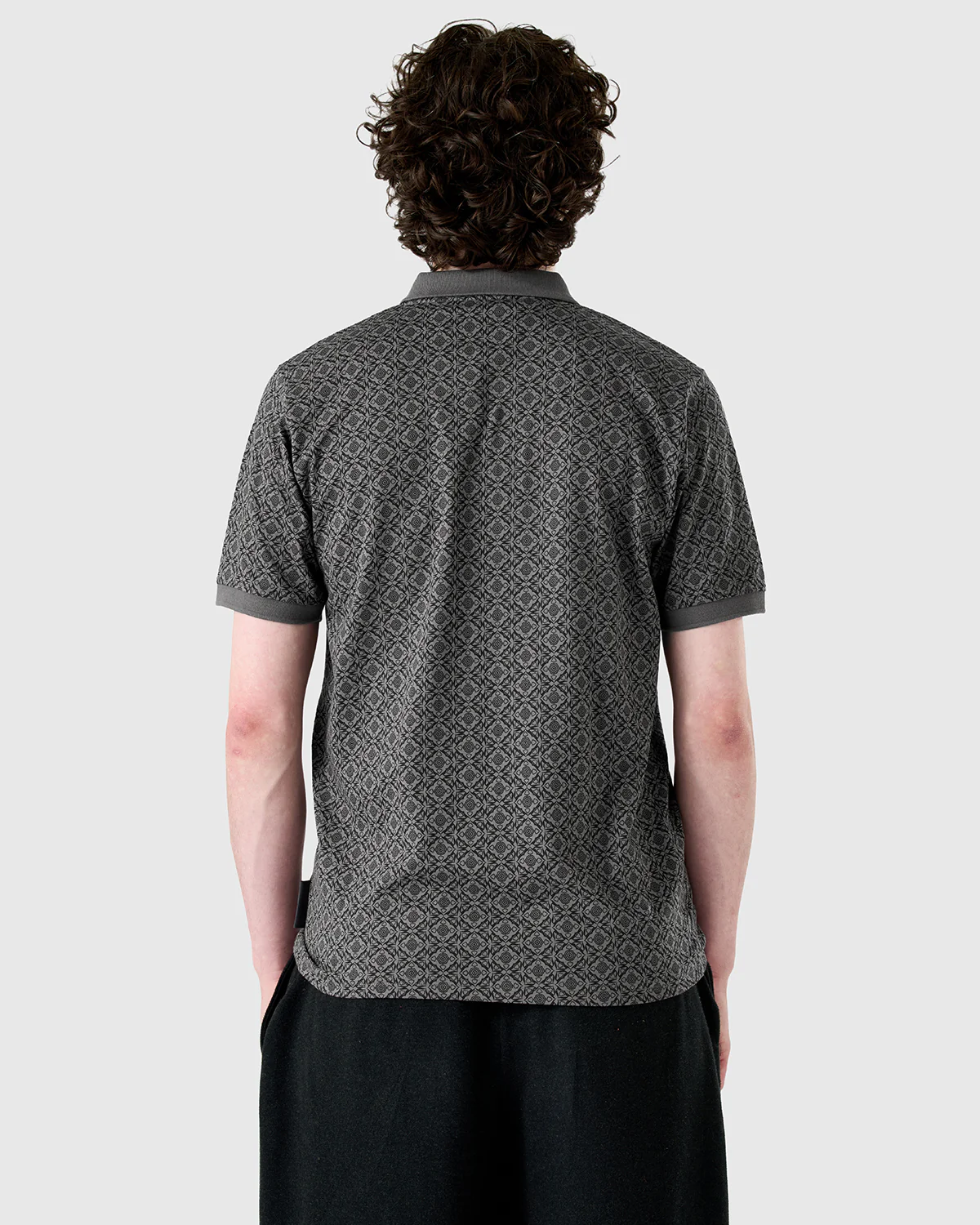 NFFC Charcoal Weekend Edit AOP Polo - Image 4