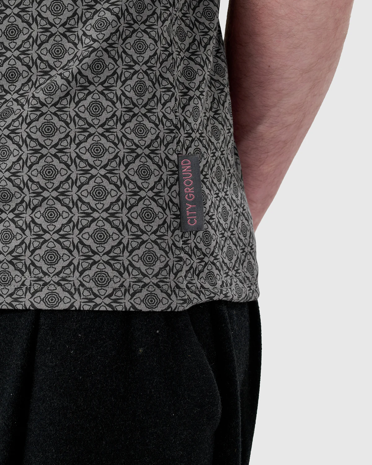 NFFC Charcoal Weekend Edit AOP Polo - Image 5