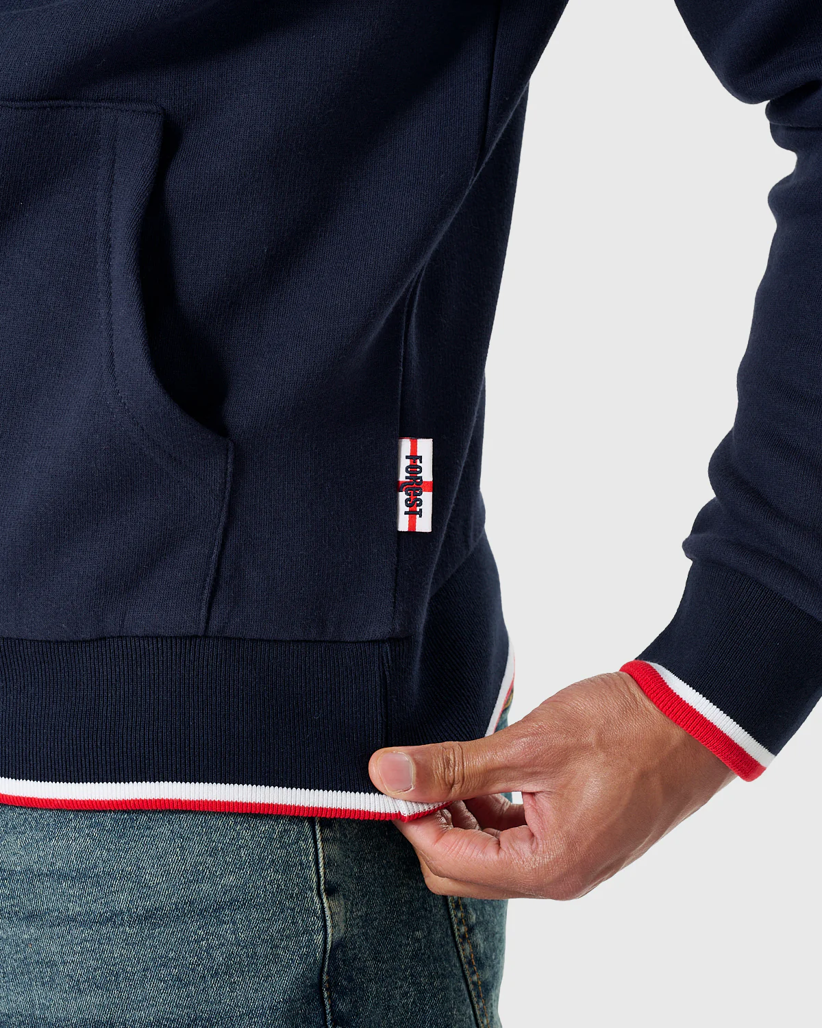 NFFC Navy Club & Country Hoodie - Image 6