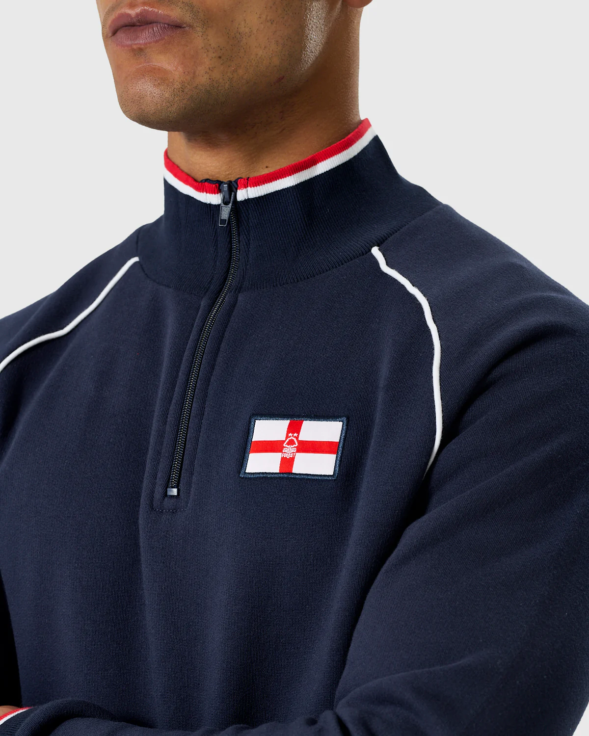 NFFC Navy Club & Country 1/4 Zip Top - Image 4