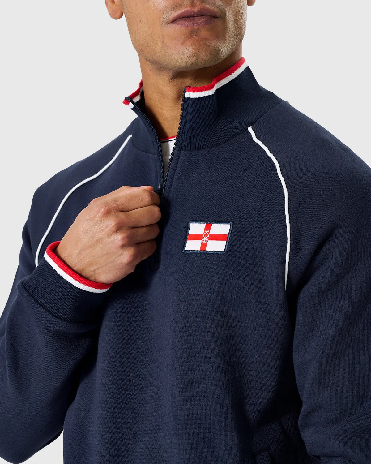 NFFC Navy Club & Country 1/4 Zip Top - Image 5