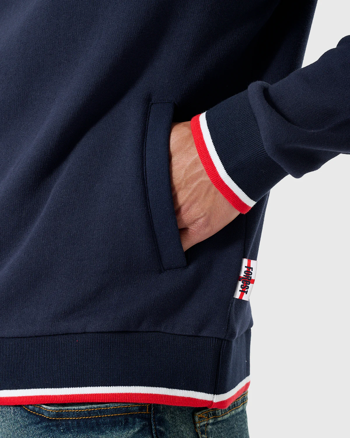 NFFC Navy Club & Country 1/4 Zip Top - Image 6