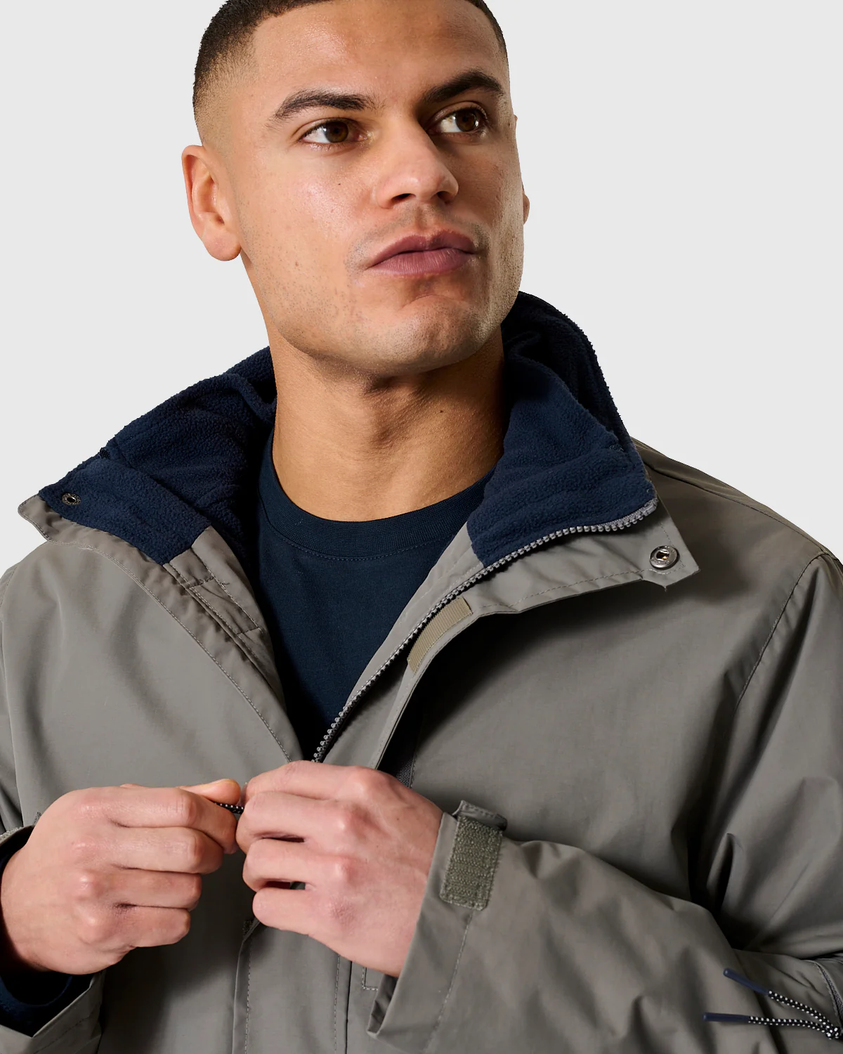 NFFC Charcoal Colwick 3 in 1 Coat - Image 12