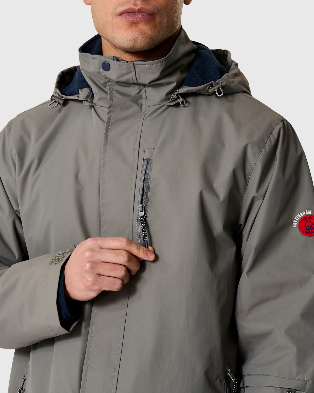 NFFC Charcoal Colwick 3 in 1 Coat - Image 5