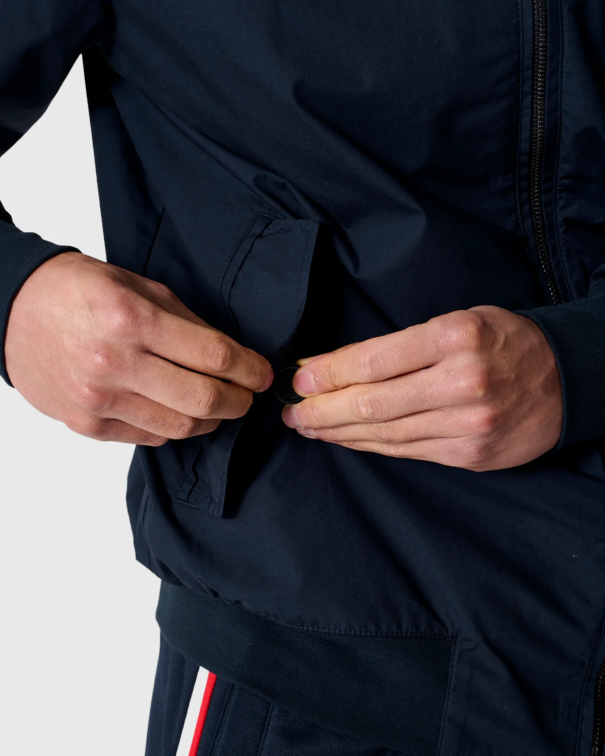 NFFC Navy Colwick Harrington Jacket - Image 3