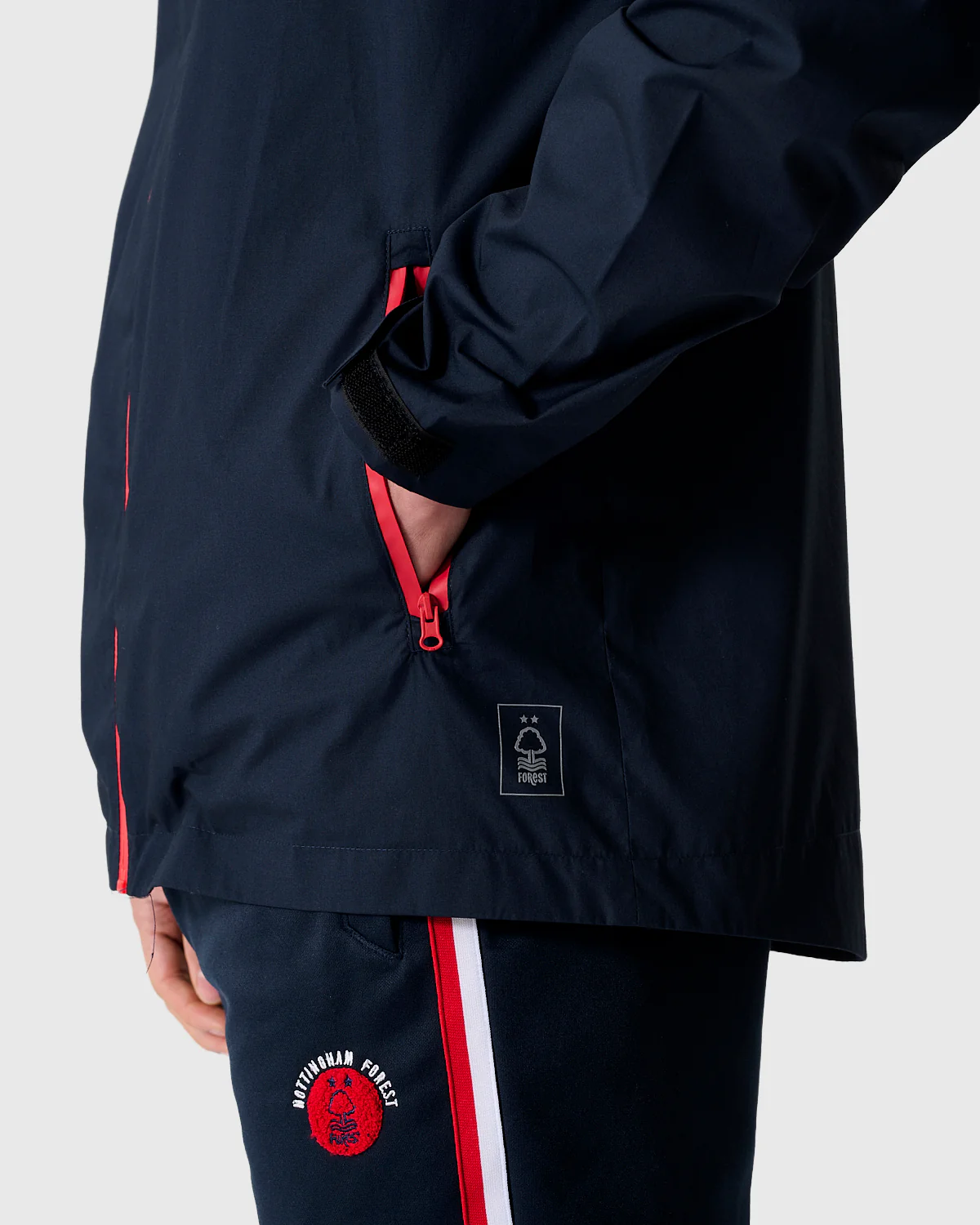 NFFC Navy Colwick Tech Jacket - Image 5