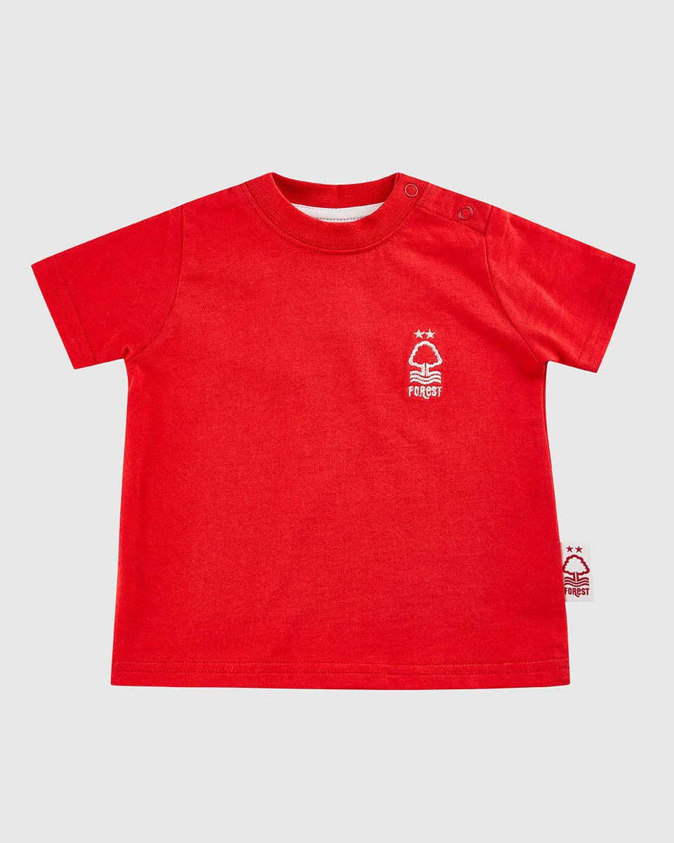 NFFC Infant Red Essential Crest T-Shirt