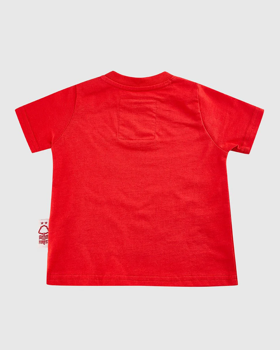 NFFC Infant Red Essential Crest T-Shirt - Image 2