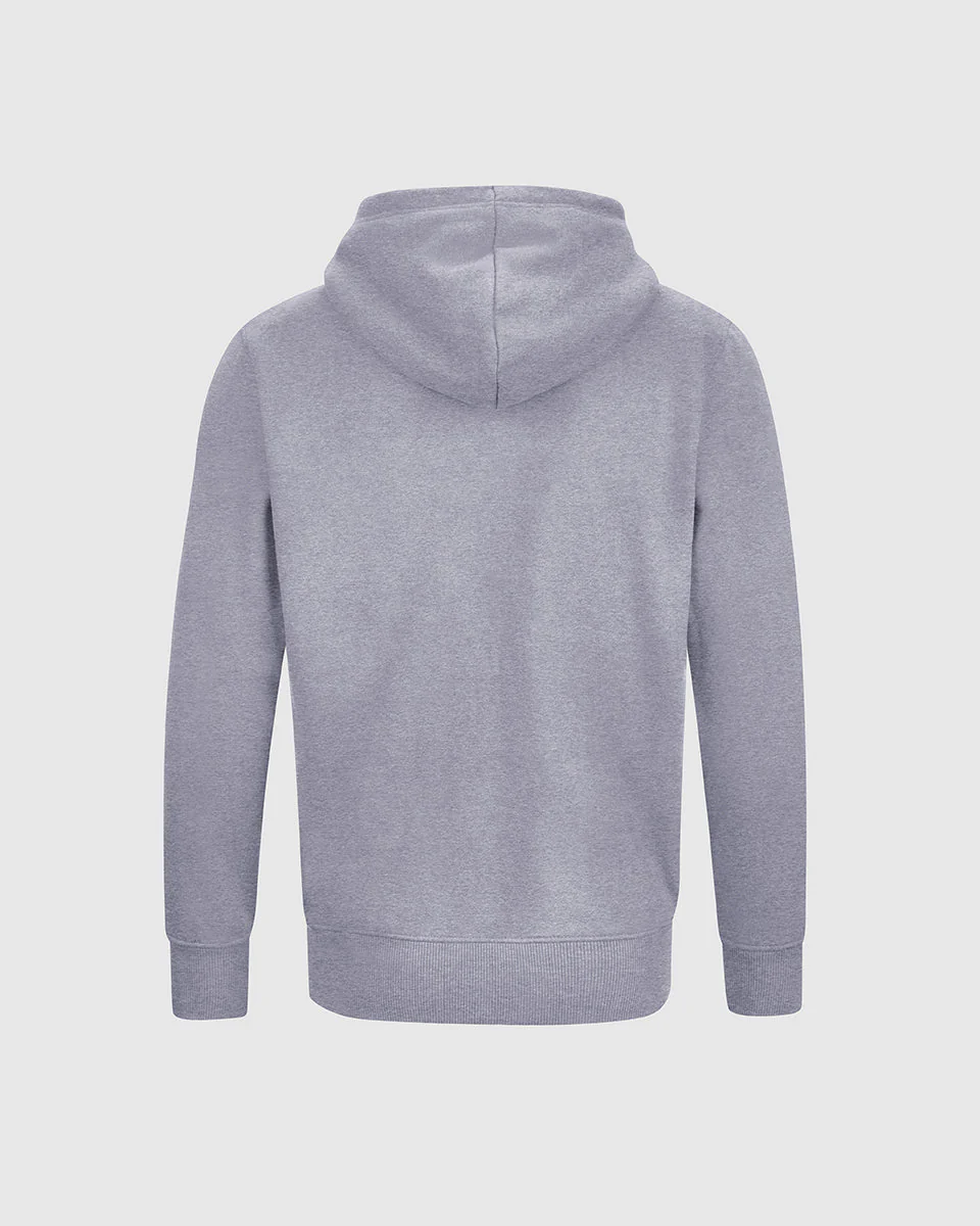 NFFC Junior Grey Essential Crest Full Zip Hoodie - Image 2