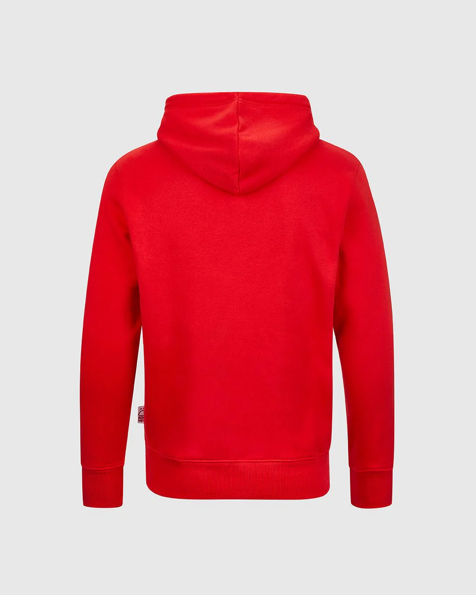 NFFC Junior Red Essential Crest Hoodie - Image 2