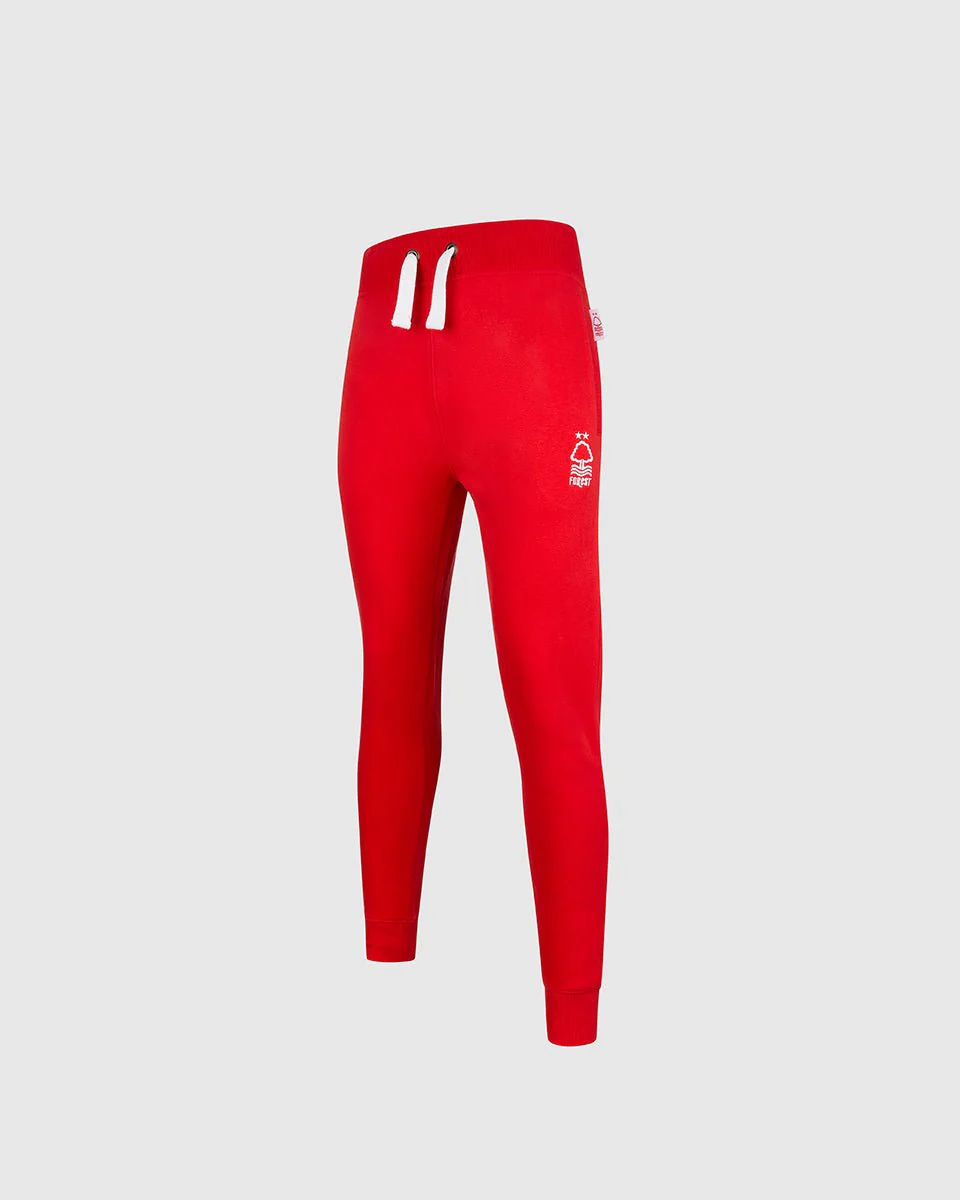 NFFC Junior Red Essential Crest Joggers