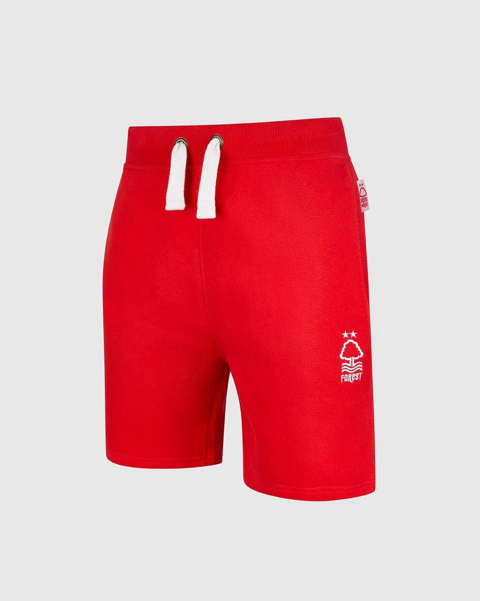 NFFC Junior Red Essential Crest Shorts