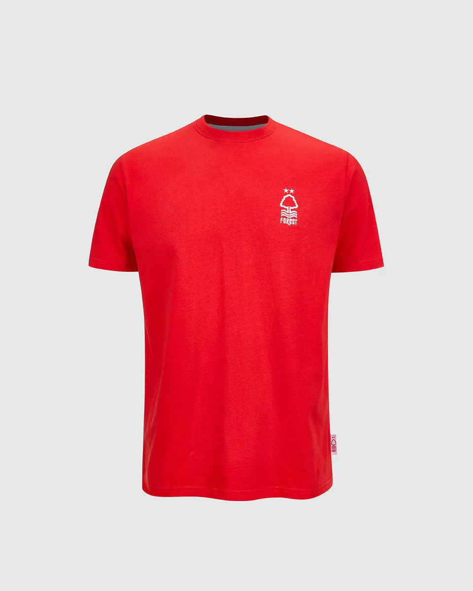 NFFC Junior Red Essential Crest T-Shirt