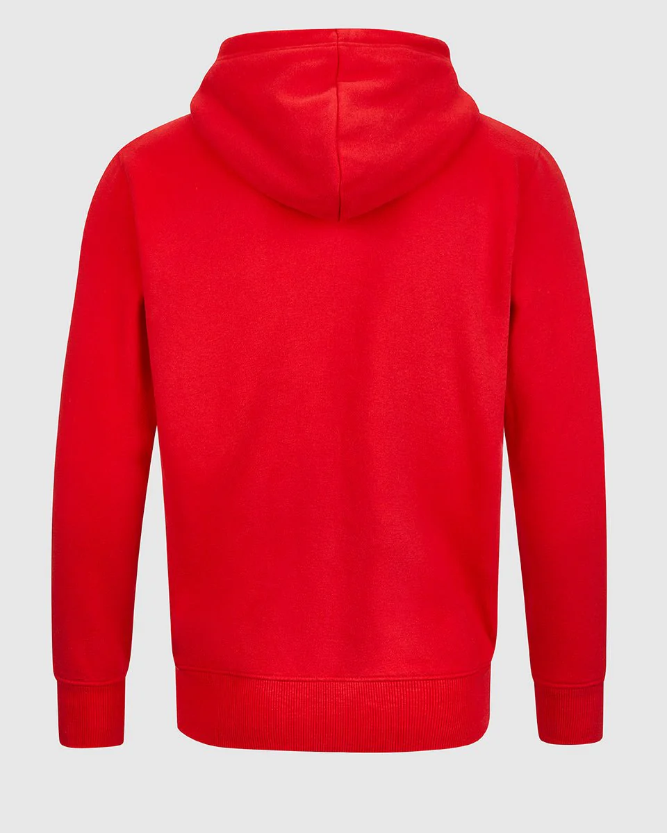 NFFC Red Essential Crest Full Zip Hoodie - Image 2