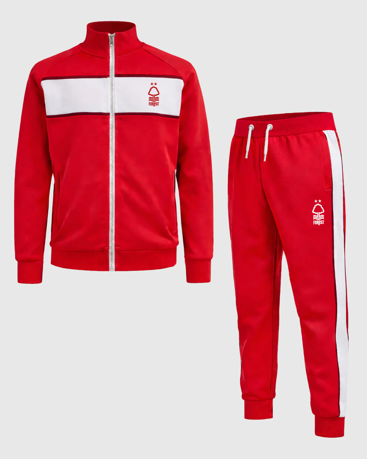 NFFC Red Essential Crest Tracksuit