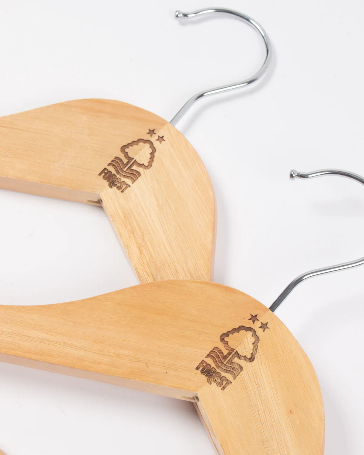 NFFC Engraved Wooden Hangers - 2 Pack - Image 2
