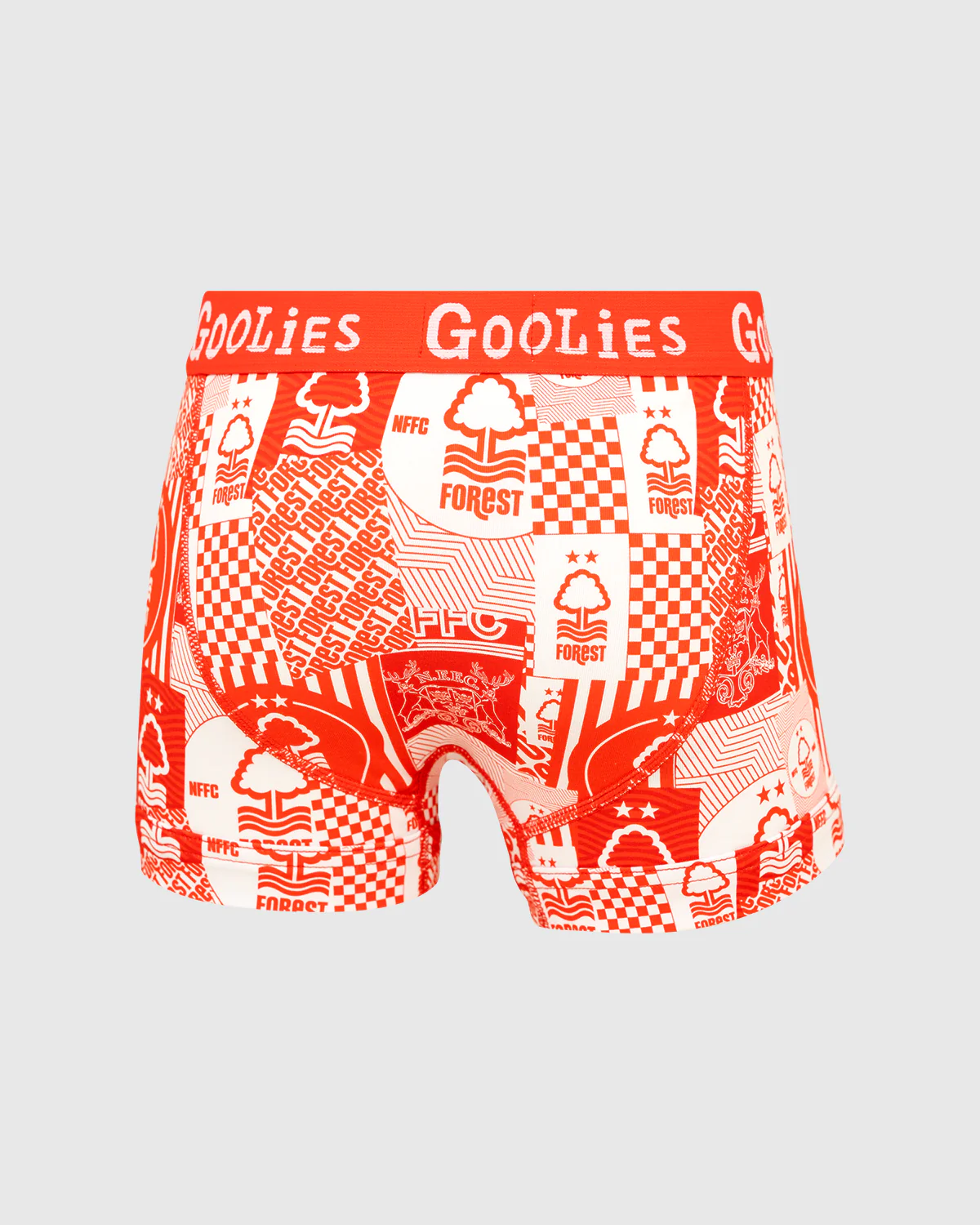 NFFC Goolies Junior Red Flag Boxer Shorts - Image 2