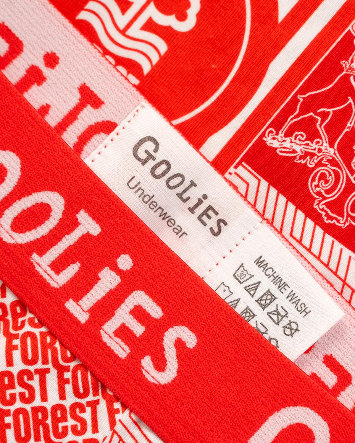 NFFC Goolies Junior Red Flag Boxer Shorts - Image 4