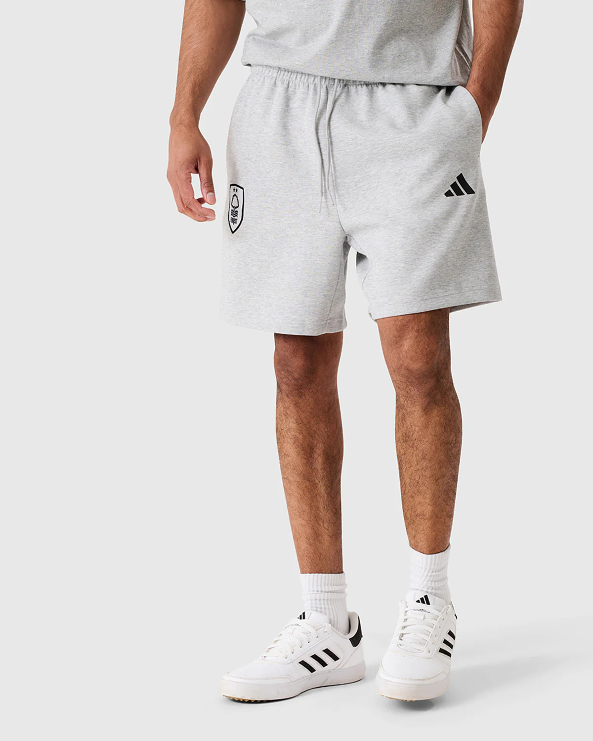 NFFC adidas Future Icon Small Logo Shorts - Image 2