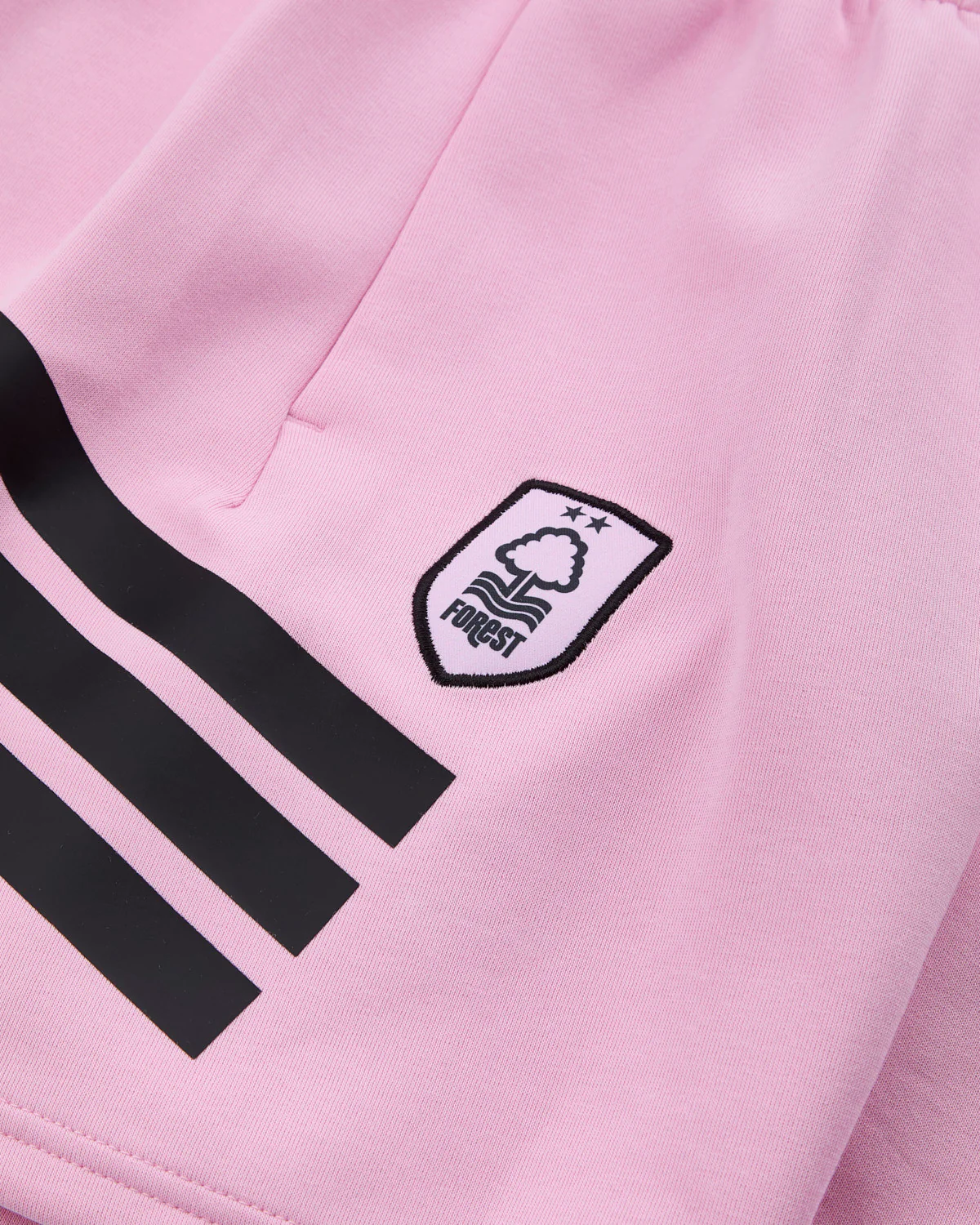NFFC adidas Women's Future Icons Pink 3-Stripe Shorts - Image 8