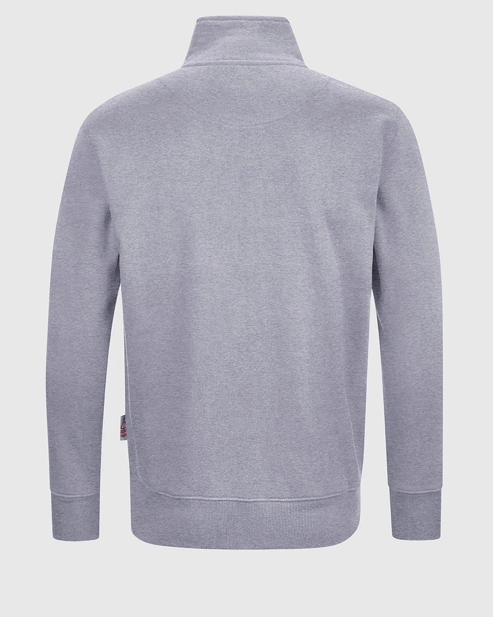 NFFC Grey Essential 1/4 Zip Top - Image 2