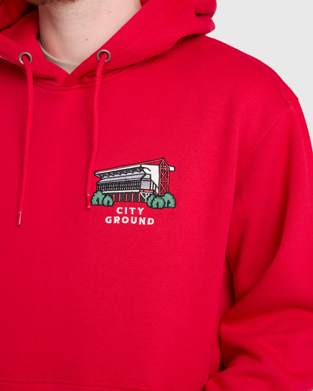 NFFC Red Home Hoodie - Image 3