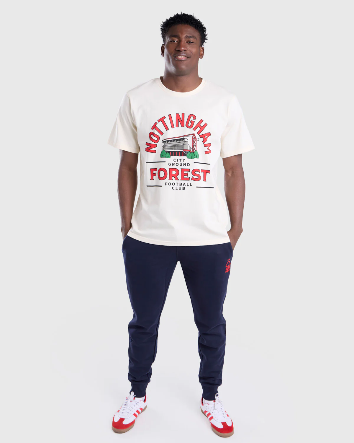NFFC White Home T-Shirt - Image 3