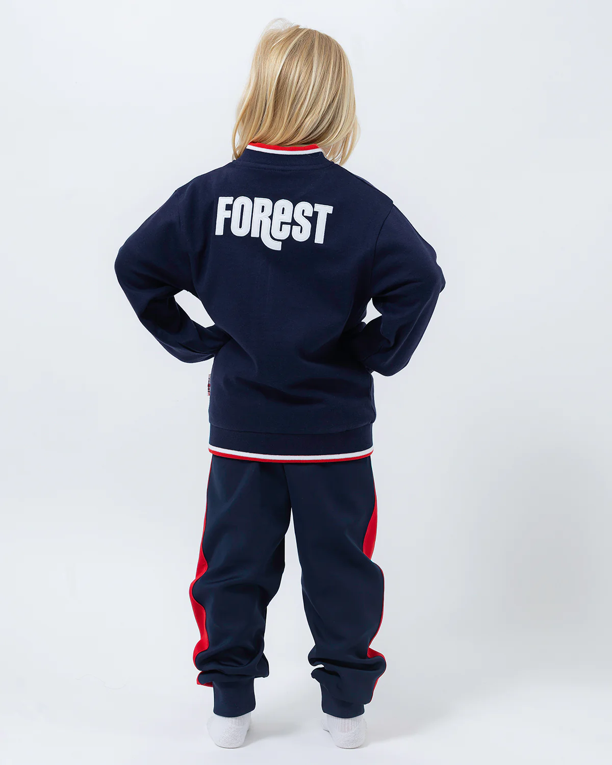 NFFC Junior Navy Club & Country Bomber Jacket - Image 6