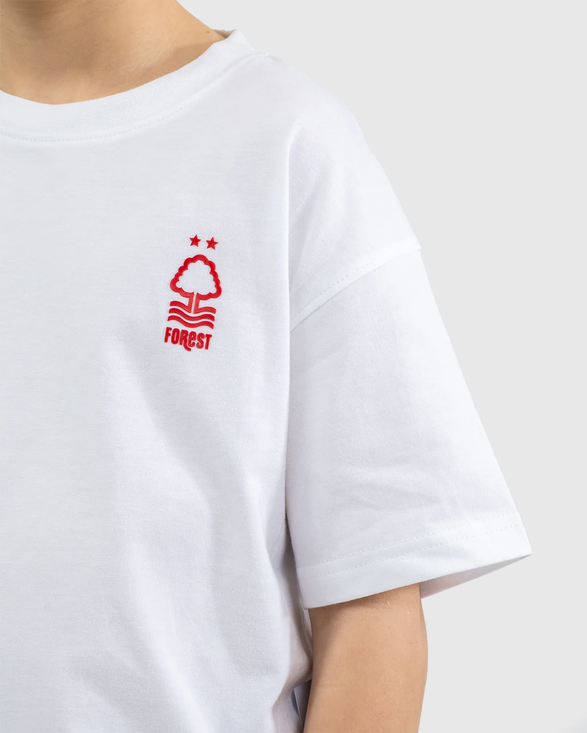 NFFC Junior White Back Print T-Shirt - Image 2