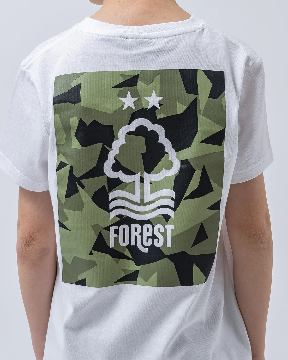 NFFC Junior Camo Back Print T-Shirt - Image 3