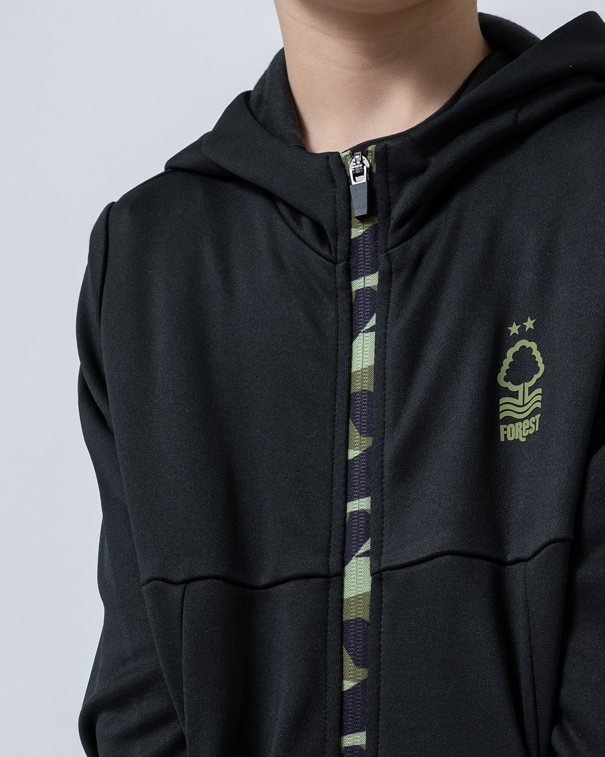 NFFC Junior Camo Zip Hoodie - Image 3