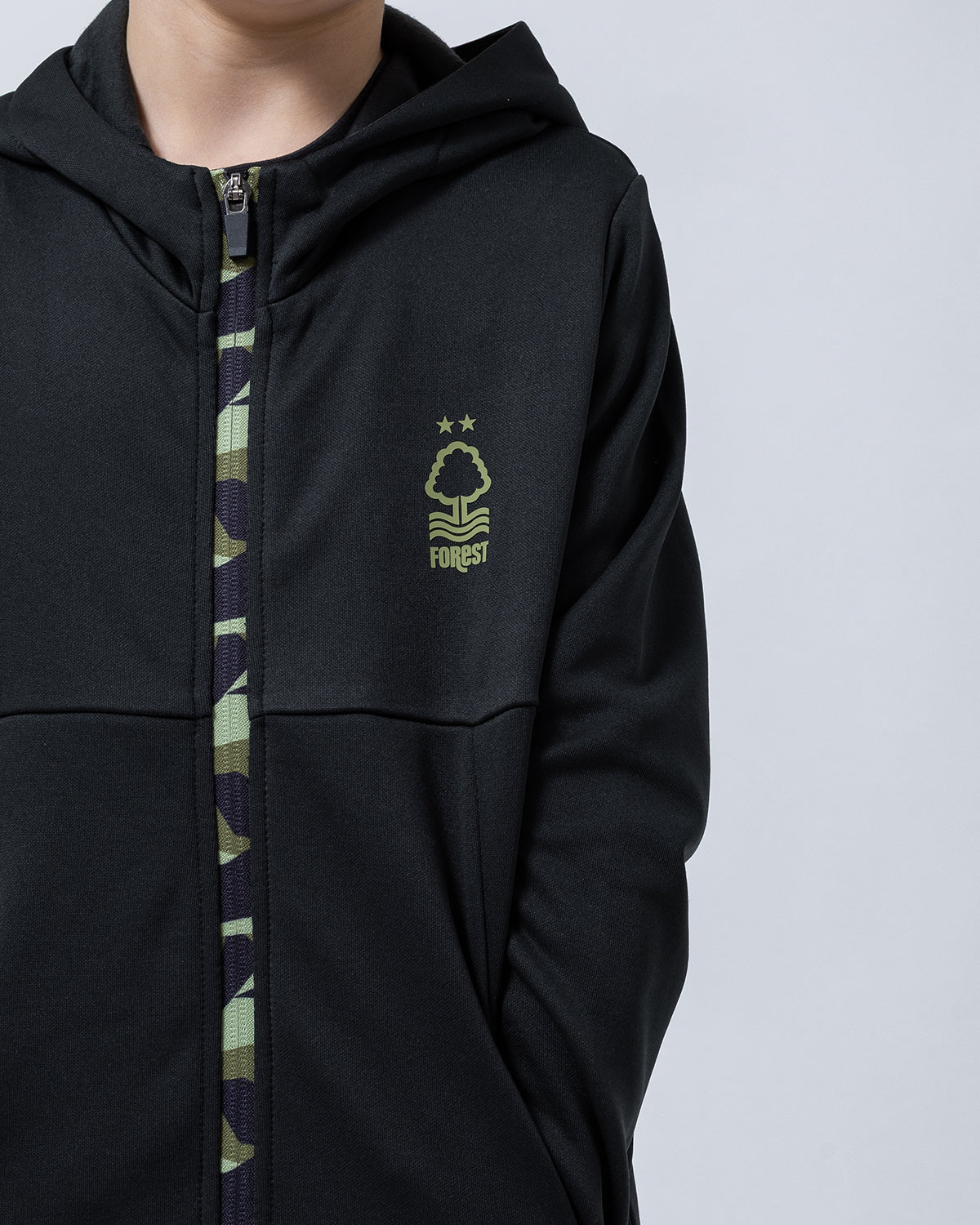 NFFC Junior Camo Zip Hoodie - Image 4
