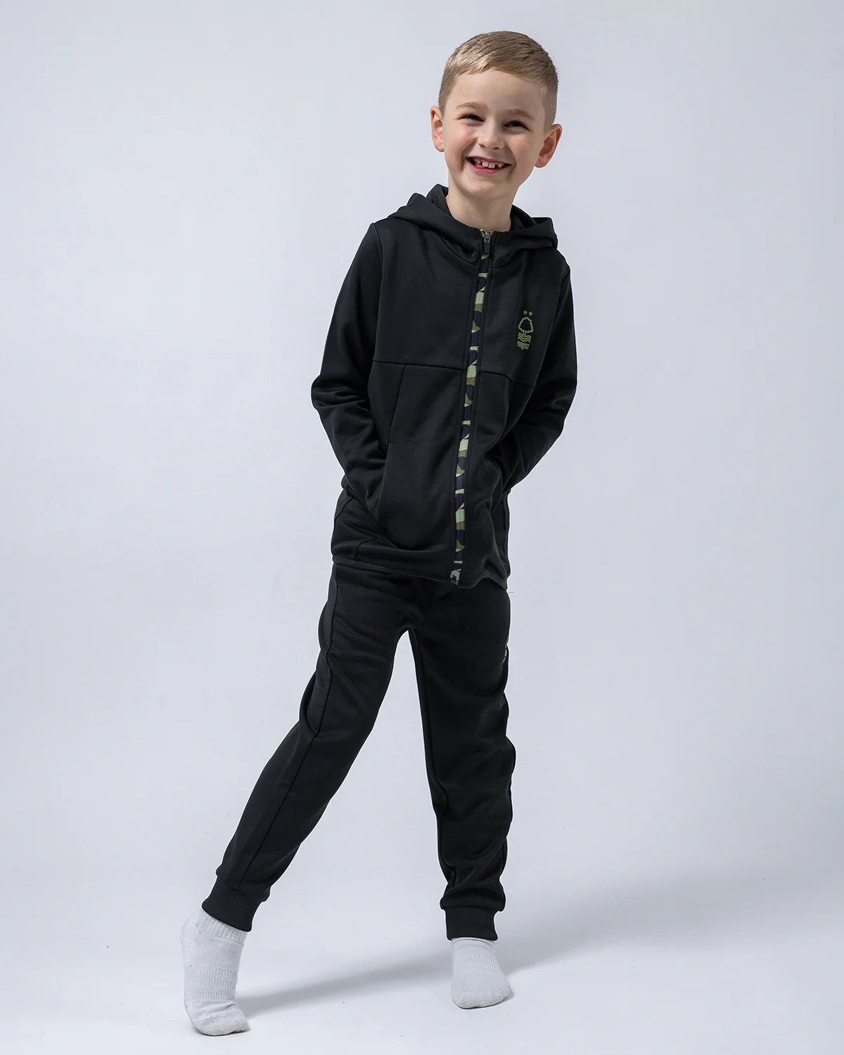 NFFC Junior Camo Zip Hoodie - Image 6
