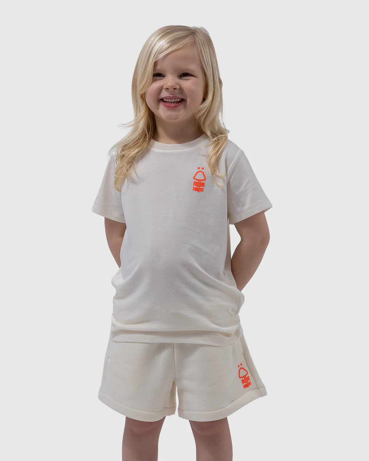 NFFC Junior Cream Back Puff Print T-Shirt - Image 2