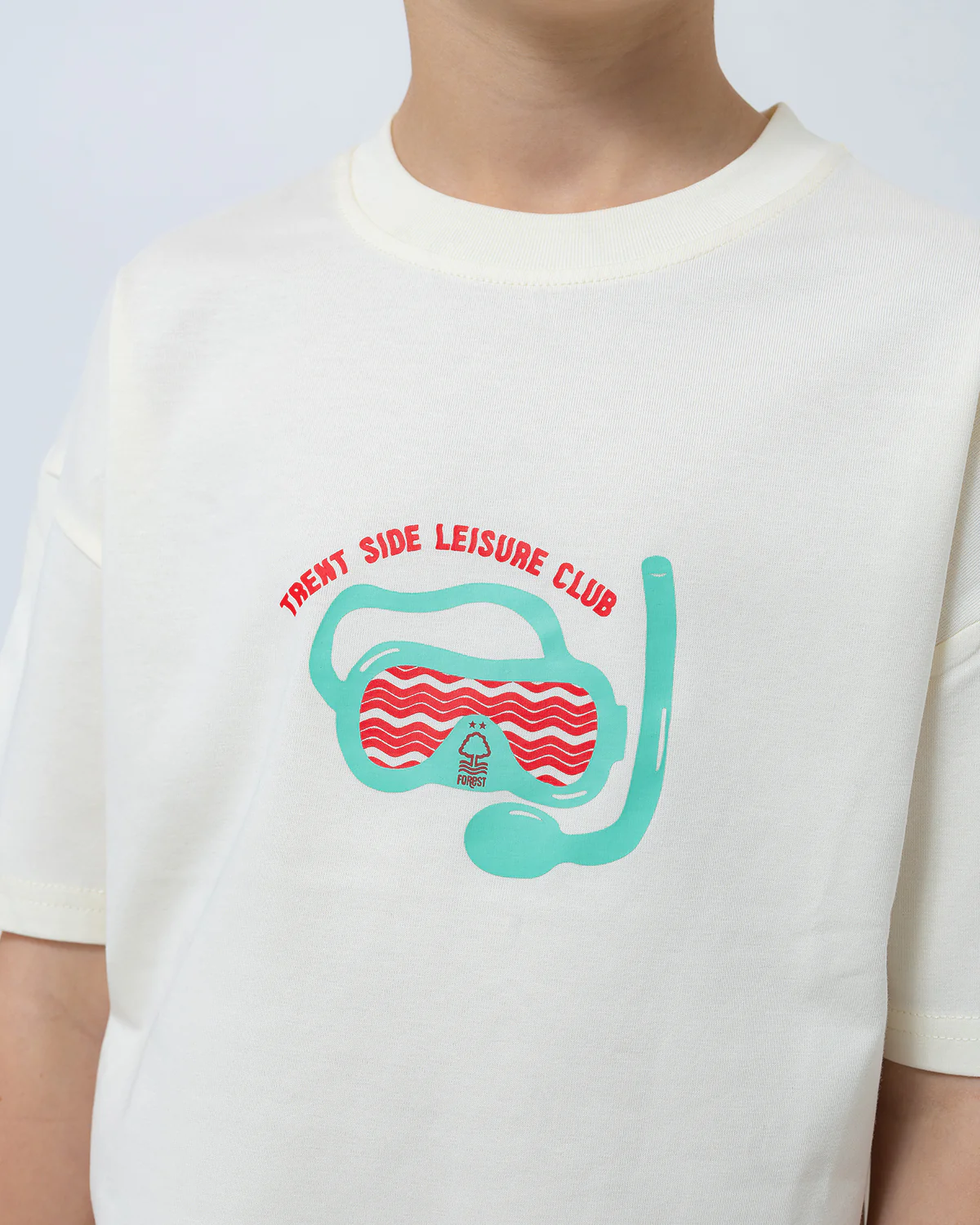 NFFC Junior Cream Trent Club T-Shirt - Image 4
