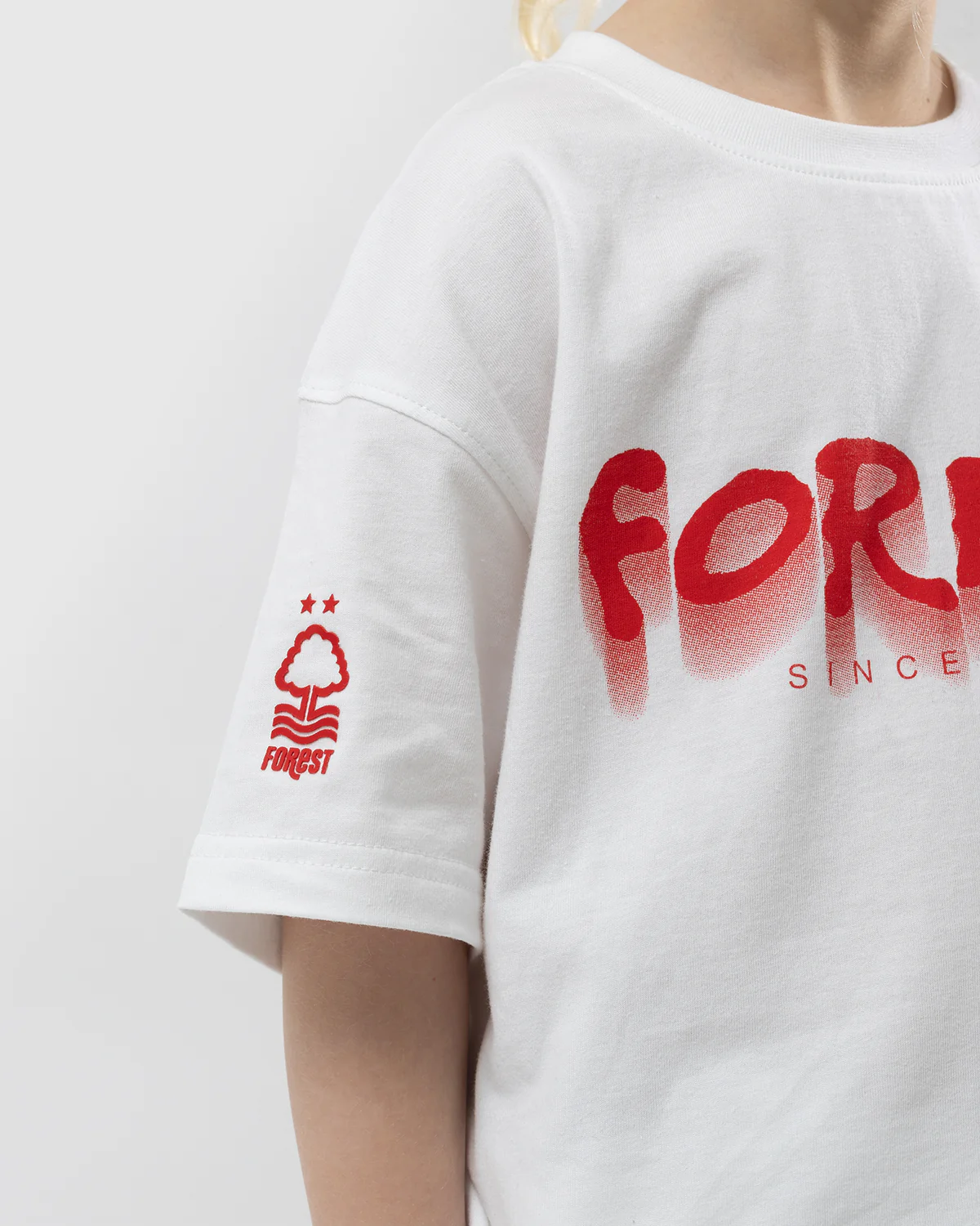 NFFC Junior White Graffiti T-Shirt - Image 2