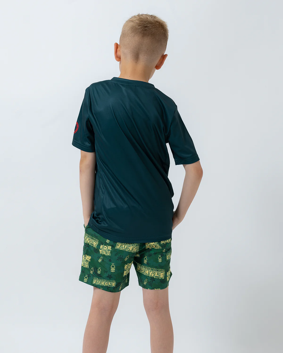 NFFC Junior Green Jungle T-Shirt - Image 2