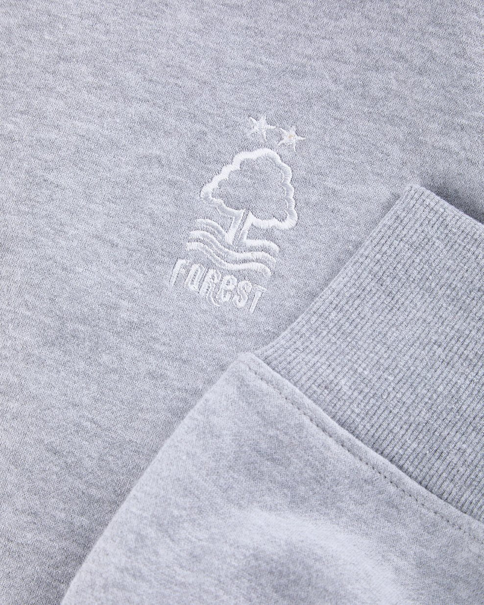 NFFC Junior Grey Essential Full Zip Track Top - Image 3