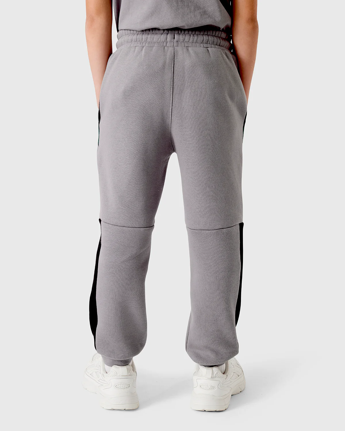 NFFC Junior Grey Panelled Joggers - Image 3