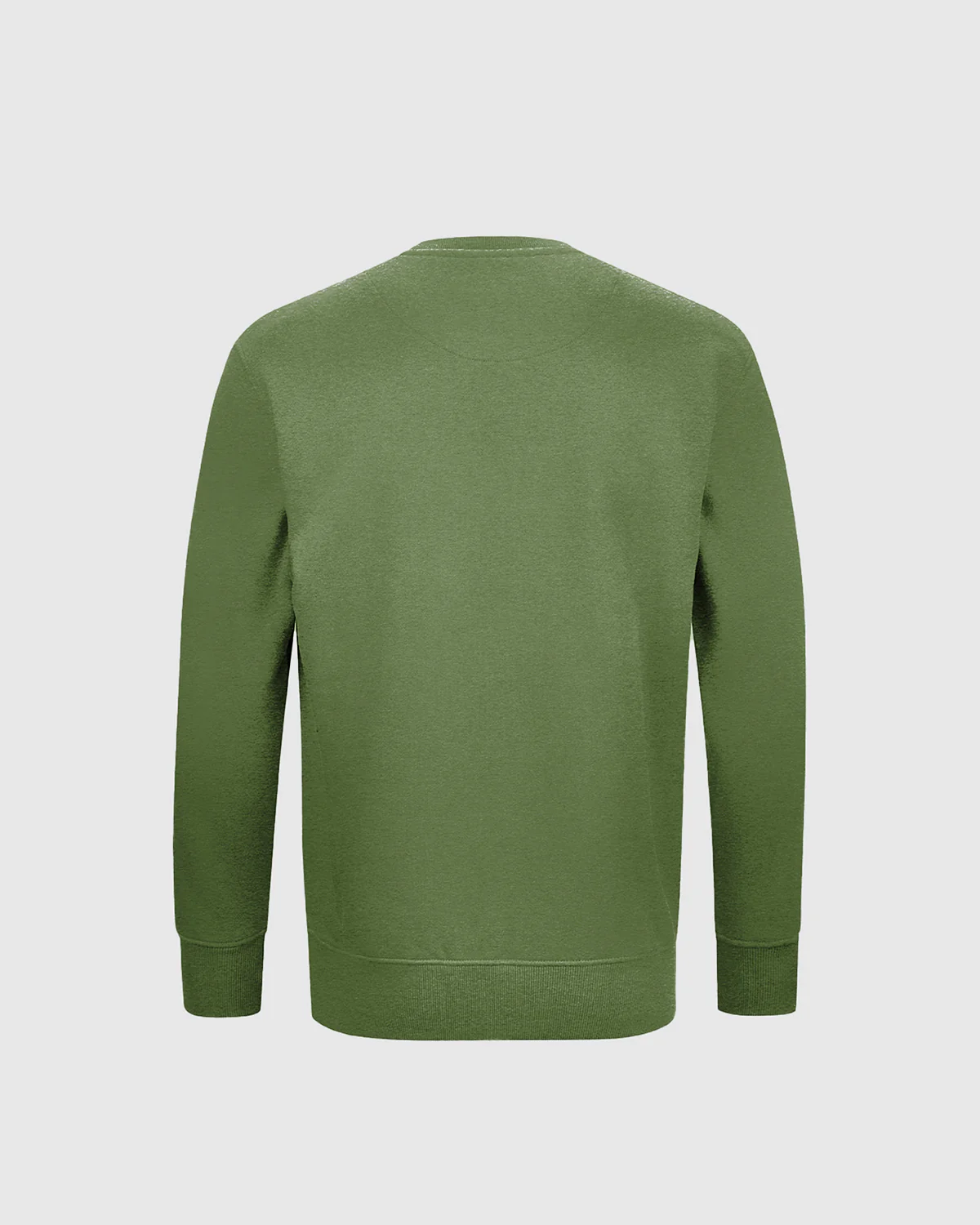 NFFC Junior Khaki Essential Crest Crew Neck Sweatshirt - Image 2