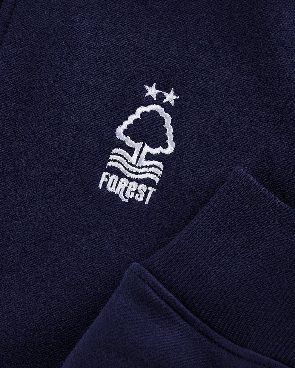 NFFC Junior Navy Essential Full Zip Track Top - Image 3