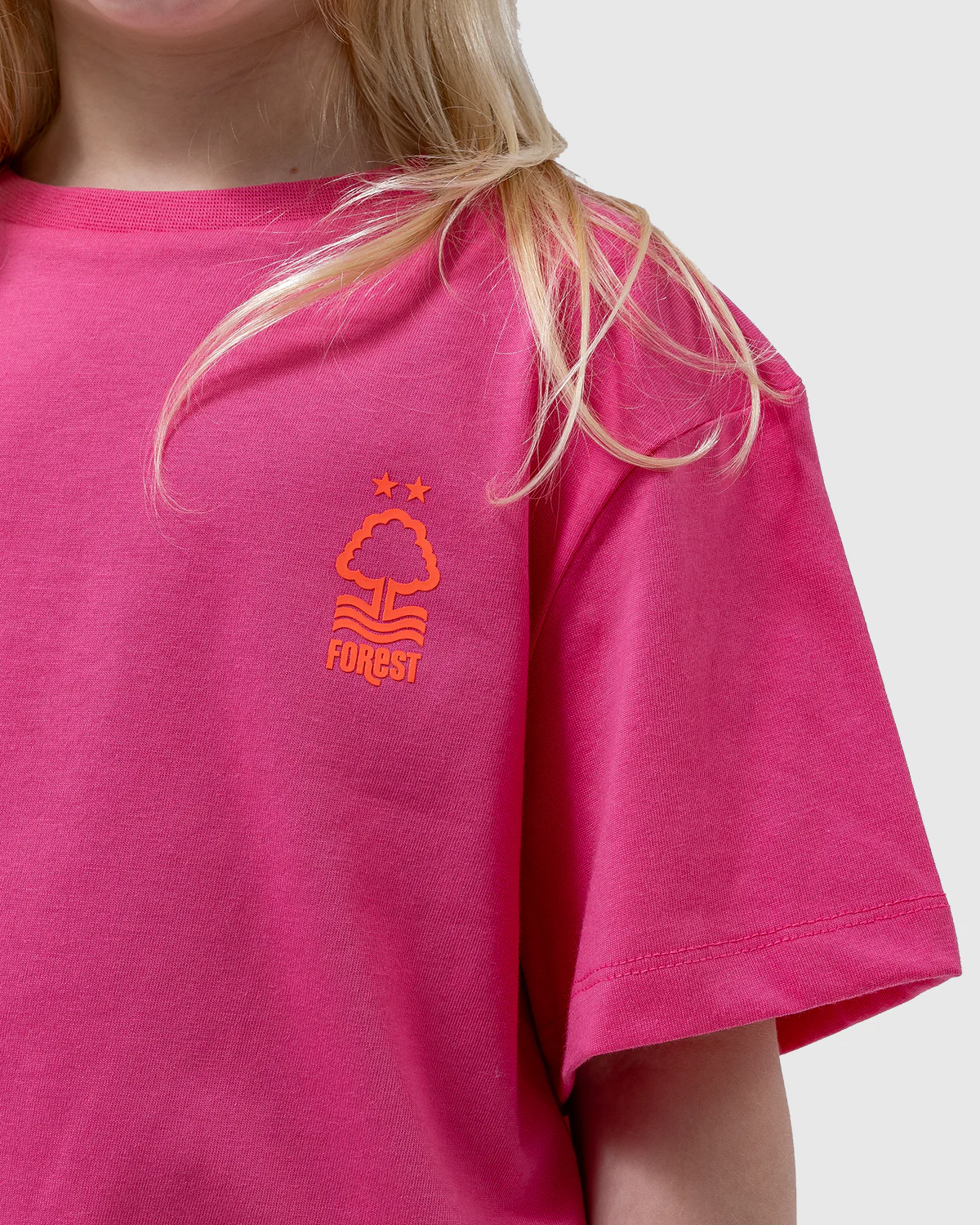NFFC Junior Pink Star Print T-Shirt - Image 3