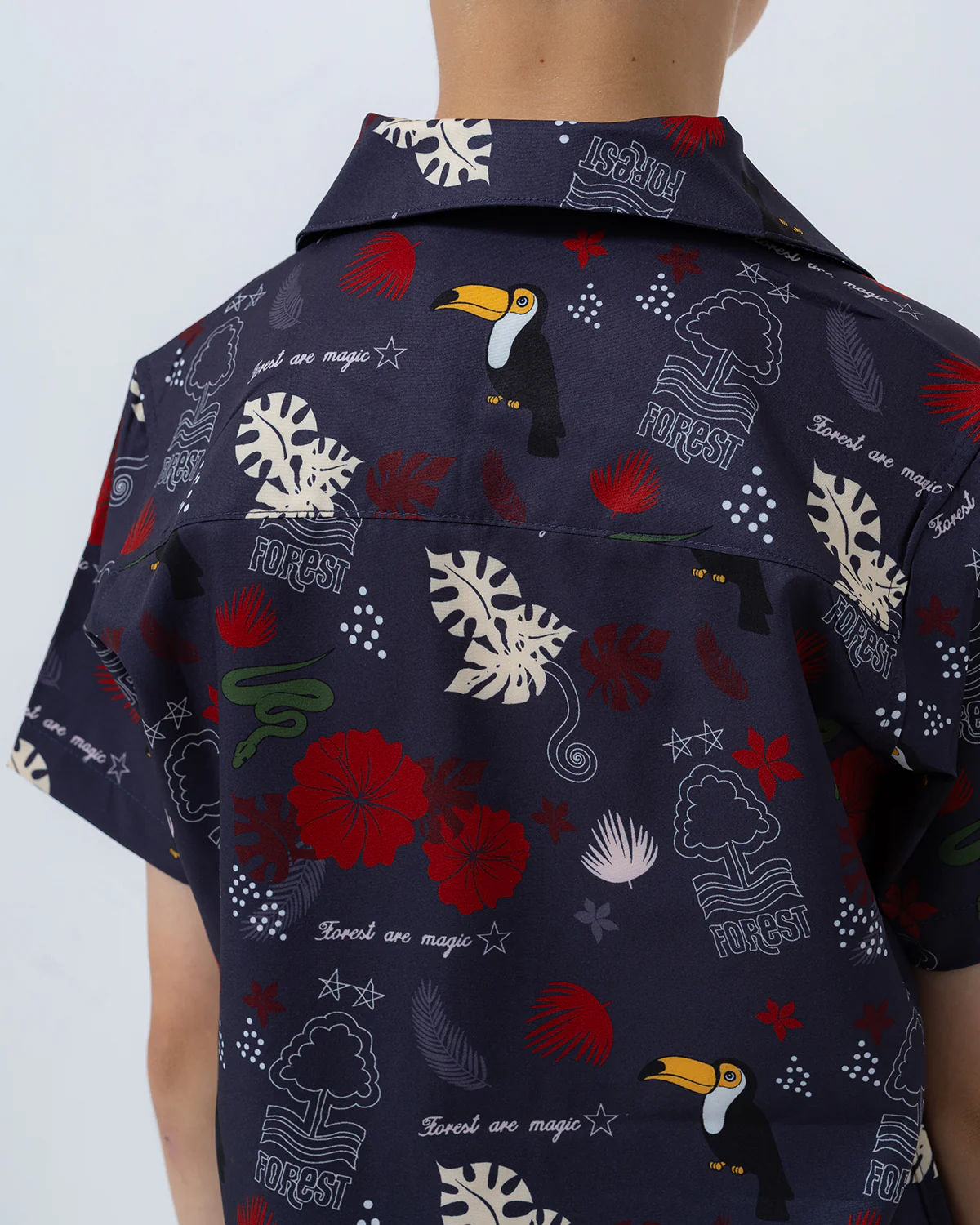 NFFC Junior Purple Jungle Shirt - Image 5